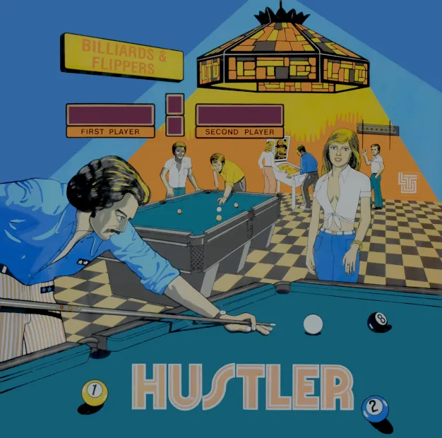 Fronton de la table Hustler