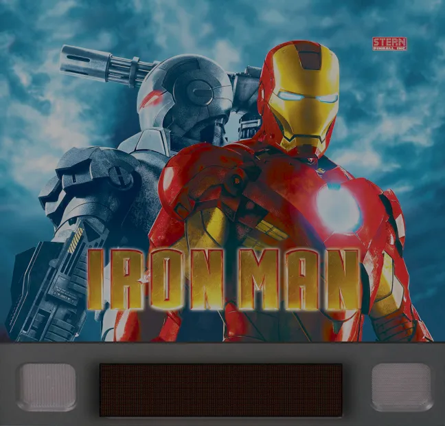 Fronton de la table IronMan