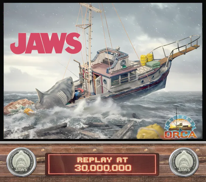 Fronton de la table Jaws