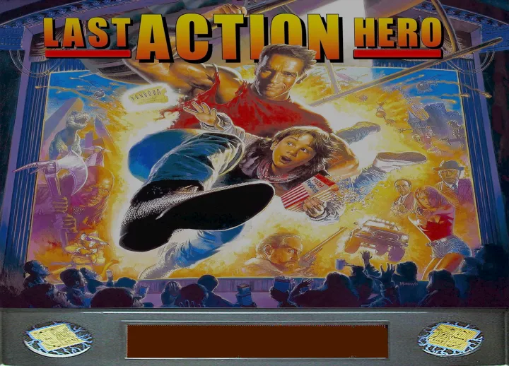 Fronton de la table Last Action Hero