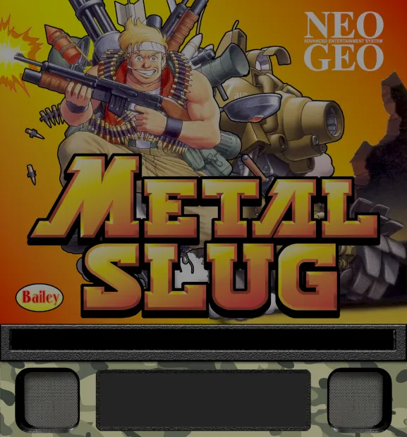 Fronton de la table Metal Slug