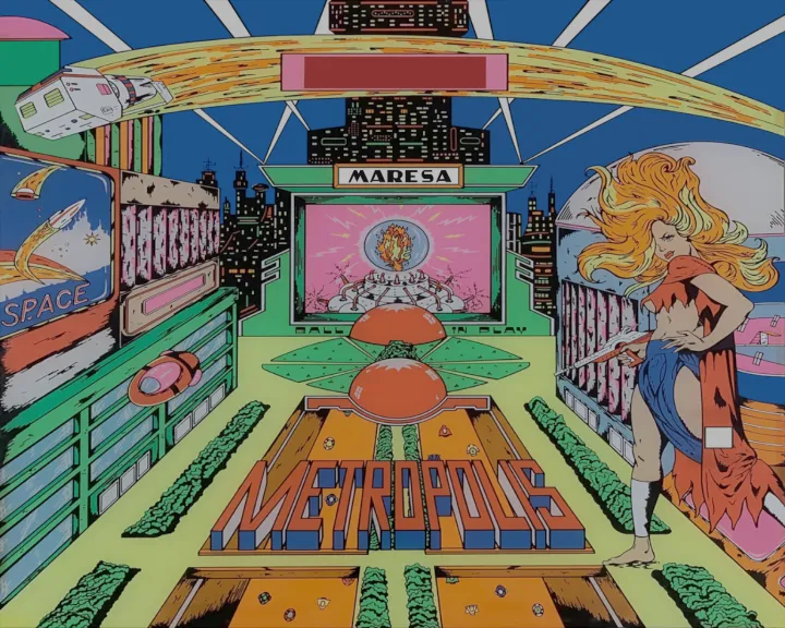 Fronton de la table Metropolis