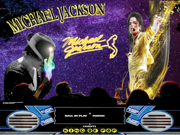 Fronton de la table Michael Jackson