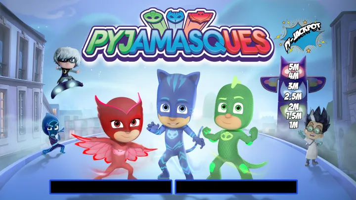 Fronton de la table PJmasksUK