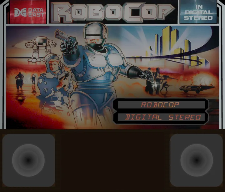Fronton de la table Robocop