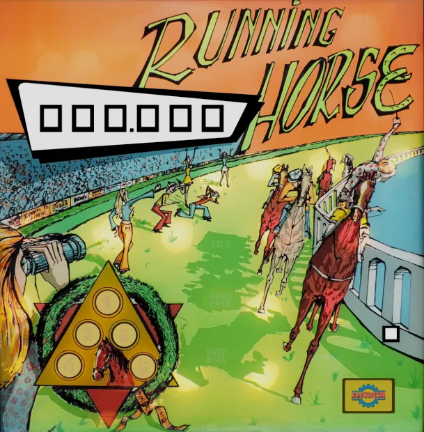 Fronton de la table Running Horse