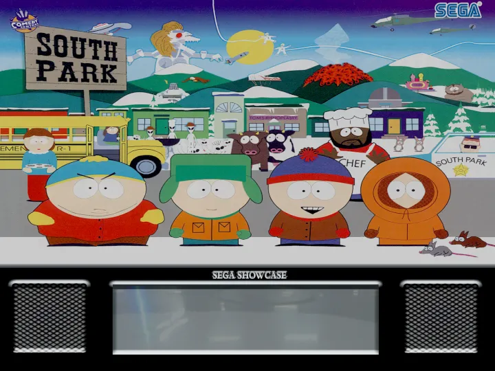Fronton de la table South Park
