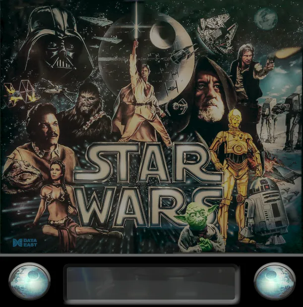Fronton de la table Star Wars