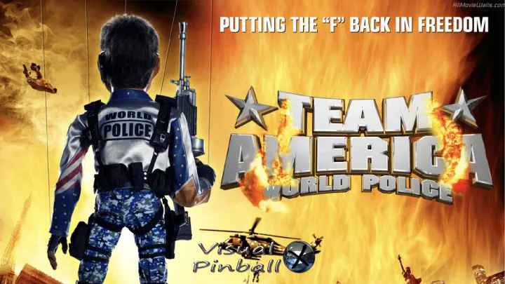 Fronton de la table Team America World Police