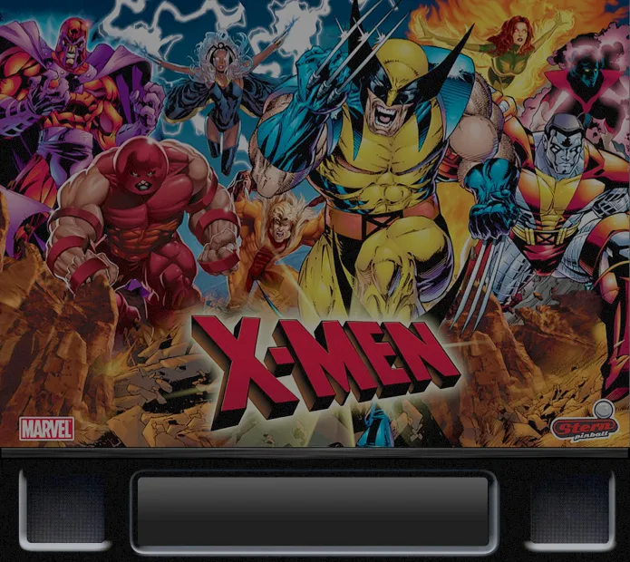 Fronton de la table X-Men LE