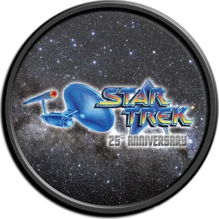 Logo Star Trek 25th anniversary